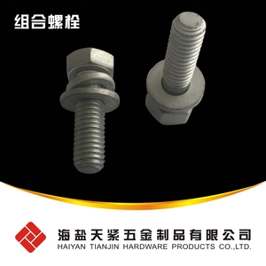  JIS B 1130 六角头螺栓和平垫组合.2