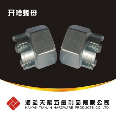 BS 1083開槽皇冠螺母